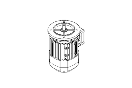 ASYNCHRONOUS MOTOR 71B 4 0.37KW 255/440-60