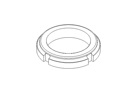 SELF-LOCKING RING NUT GUK M040X1.5