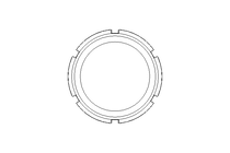 COUPLING NUT    F 80 DIN 11851