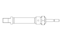 Doppelt wirkender Zylinder D20 Hub50