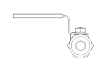 Kugelhahn G1 Hand