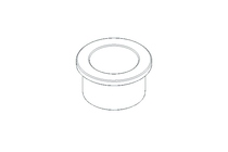 Plain bearing bush V 30x38x46x25x4