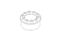 Clamping element D110 d70 5100Nm