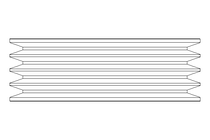 POLEA PARA CORREA TRAPEZOIDAL