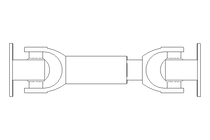 Albero articolato D=58 L1=210 L2=245