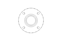 Universal joint shaft D=58 L1=268 L2=308