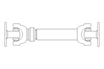 Gelenkwelle D=90 L1=350 L2=465