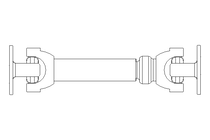 Eje articulado D=90 L1=350 L2=465