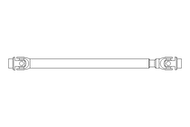 CARDA.SHAFT  L= 680/600