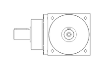 Kegelradgetriebe K156 D0 I= 1:1