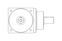 Kegelradgetriebe K156 D0 I= 1:1