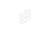 CATENA A RULLI 10 B-2 DIN 8187