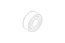 Ang.-cont. ball bearing 3309 45x100x39.7