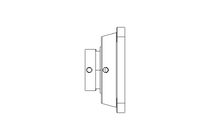 Rodamiento con brida RCJ N 50/62,7x143