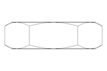 Hexagon nut M4 A2 DIN439