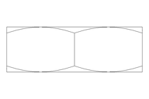 六角螺母 M24x1,5 A2 DIN439