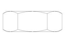 Sechskantmutter M2,5 A2 DIN934