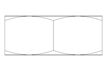 Écrou hexagonal M2,5 A2 DIN934