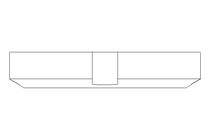 Гайка с пазом M25x1,5 ST DIN981