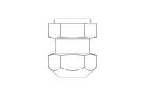 Boccola filettata R M6x12,8 MS DIN16903