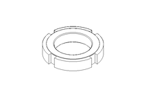 Slotted nut M40x1.5 A2 DIN1804