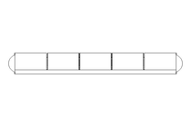 Scharnier 80x42 A2