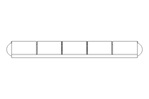 Scharnier 80x42 A2