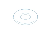 Rondelle 3,2x7x0,5 A2 DIN125