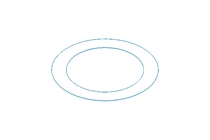 Arandela de ajuste 16x22x0,1 St DIN988
