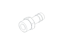 Threaded hose nozzle G1/2" LW 13 Ms