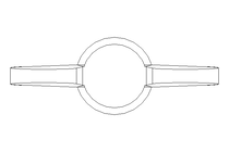 Flügelschraube M 8x30 A2 DIN 316