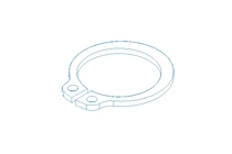 Стoпopнoe кoльцo 14x1 A2 DIN471