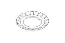 Rosetta di sicurezza MB5 25x42 St