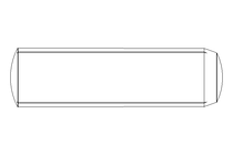Straight grooved pin ISO8740 8x30 A2