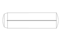 Straight grooved pin ISO8740 8x30 A2
