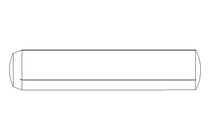 Straight grooved pin ISO8740 8x40 A2