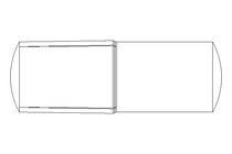 Goupille cannelée enfichable ISO 8741 4