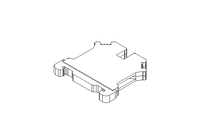 Borne de aterramento 8kV PA 42,5x6,2x47