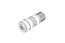 Round connector M12