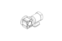 螺杆齿轮速电机 0,37kW 228 1/min