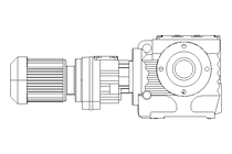 螺杆齿轮速电机 0,12kW 0,52 1/min