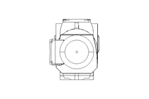 螺杆齿轮速电机 0,12kW 0,52 1/min