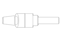 Klemmhebel M10x32 1.4305