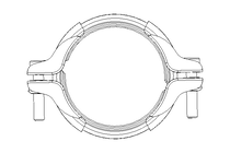 CLAMPING RING  DN80 A2