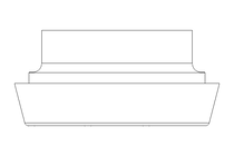 Niple DIN para solda SD DN40 1.4404