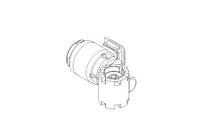 Motorredutor engren sem fim 0,55kW 46rpm