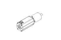 Planetary gear motor 0.1kW