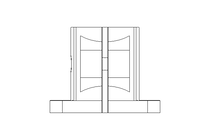 Fastening D=40 B=70