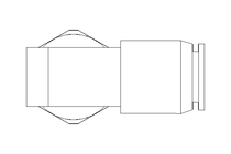 Conexao roscada QSRL-G1/4-8-K-SA