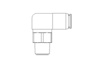 Conexao roscada QSRL-G1/4-8-K-SA